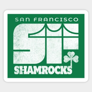 DEFUNCT - San Francisco Shamrocks Hockey Sticker